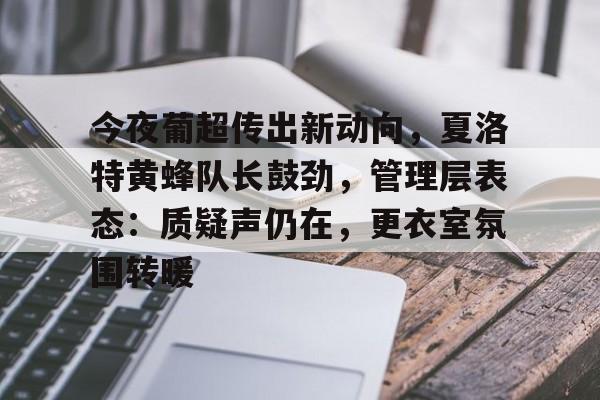 关于今夜葡超传出新动向，夏洛特黄蜂队长鼓劲，管理层表态：质疑声仍在，更衣室氛围转暖的信息九游体育官网